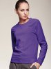 女式保暖舒适圆领套头摇粒绒打底衣 紫色.jpg